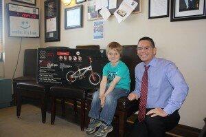 Bradford Family Dentistry Boy’s Bike Giveaway