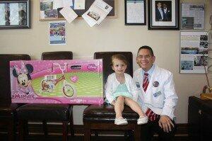 Bradford Family Dentistry Girl’s Bike Giveaway