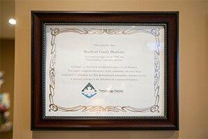 Award -BradfordFamilyDentistry-7968