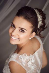 bride's smile