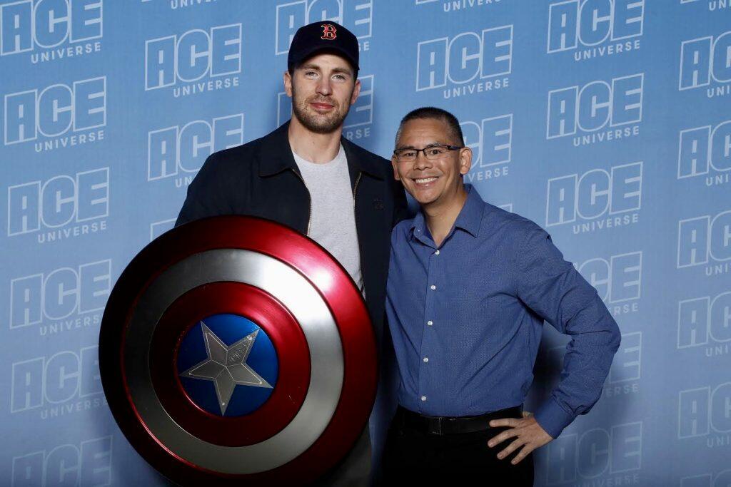 Captain America's Chris Evans and Dr. Jesse Chai